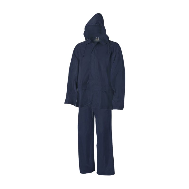 Αδιάβροχο κοστούμι Splash μπλε Poly/PVC XXL