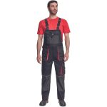 ΦΟΡΜΑ ΕΡΓΑΣΙΑΣ ΜΕ ΤΙΡΑΝΤΕΣ FF HANS ΜΑΥΡΟ/ΑΝΘΡΑΚΙ 100% cotton, 235 g/m² No 50/M - Image 2