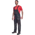 ΦΟΡΜΑ ΕΡΓΑΣΙΑΣ ΜΕ ΤΙΡΑΝΤΕΣ FF HANS ΜΑΥΡΟ/ΑΝΘΡΑΚΙ 100% cotton, 235 g/m² No 50/M - Image 3