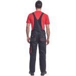 ΦΟΡΜΑ ΕΡΓΑΣΙΑΣ ΜΕ ΤΙΡΑΝΤΕΣ FF HANS ΜΑΥΡΟ/ΑΝΘΡΑΚΙ 100% cotton, 235 g/m² No 50/M - Image 4