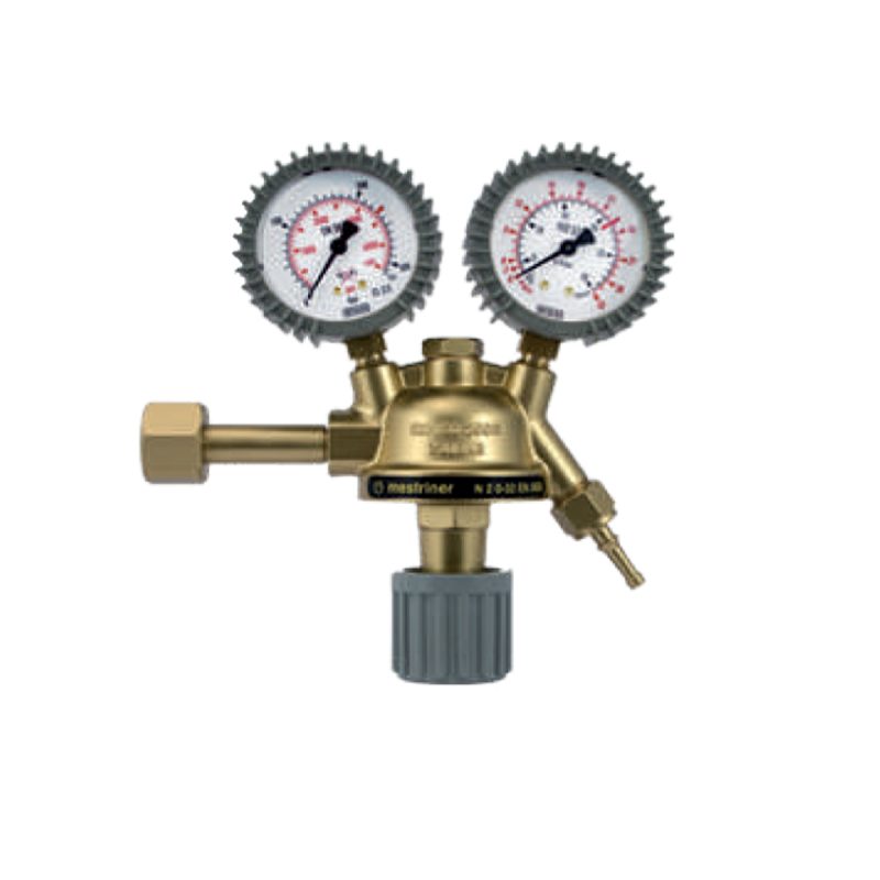 Ρυθμιστής αερίου Argon/CO2 μεγάλος με σπείρωμα G 1/4 RH