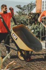 CAT Καρότσι οικοδομής χωρητικότητας 170lt 500kg με συμπαγή ρόδα K22-000 - Image 11