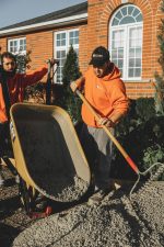 CAT Καρότσι οικοδομής χωρητικότητας 170lt 500kg με συμπαγή ρόδα K22-000 - Image 14