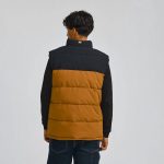 CAT Γιλέκο εργασίας arctic zone καφέ-μπλε M W12430 - Image 6