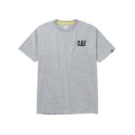 CAT Μπλουζάκι κοντομάνικο γκρι trademark tee 2XL W05324
