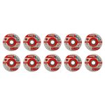 RAIDER Τροχός κοπής inox A60T 115*1.0*22.2mm σε μεταλικό κουτί 160157 (τιμή/τεμ) - Image 2