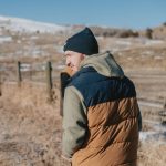 CAT Γιλέκο εργασίας arctic zone καφέ-μπλε M W12430 - Image 8