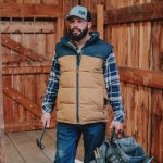 CAT Γιλέκο εργασίας arctic zone καφέ-μπλε M W12430 - Image 9