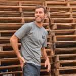 CAT Μπλουζάκι κοντομάνικο γκρι trademark tee 2XL W05324 - Image 3