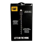 CAT Καλώδιο φόρτισης USB to USB-C 18W μαύρο 3m USBC-G - Image 3