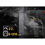 CAT Solo Δράπανο περιστροφικό πιστόλετο 2,2J Li-ion 18V DX21B - Image 3