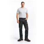 GTC Παντελόνι Εργασίας Theseus Stretch με ελαστίνη Μαύρο No.S - Image 3